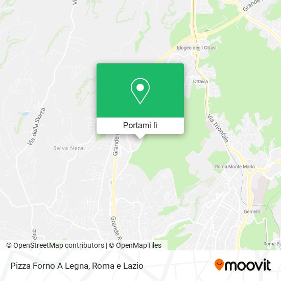 Mappa Pizza Forno A Legna