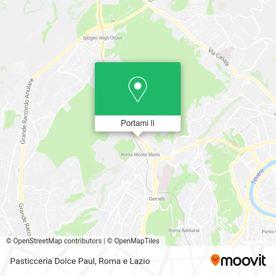 Mappa Pasticceria Dolce Paul