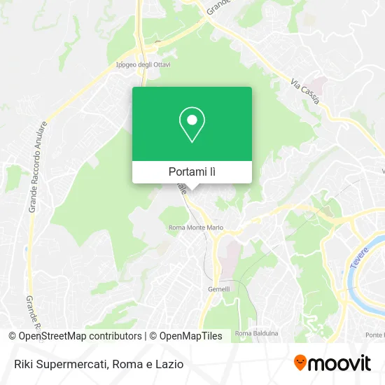 Mappa Riki Supermercati