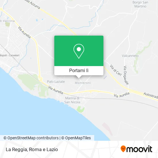 Mappa La Reggia