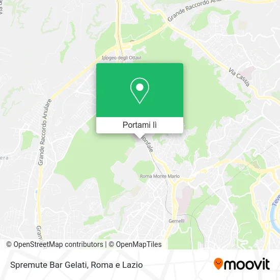 Mappa Spremute Bar Gelati