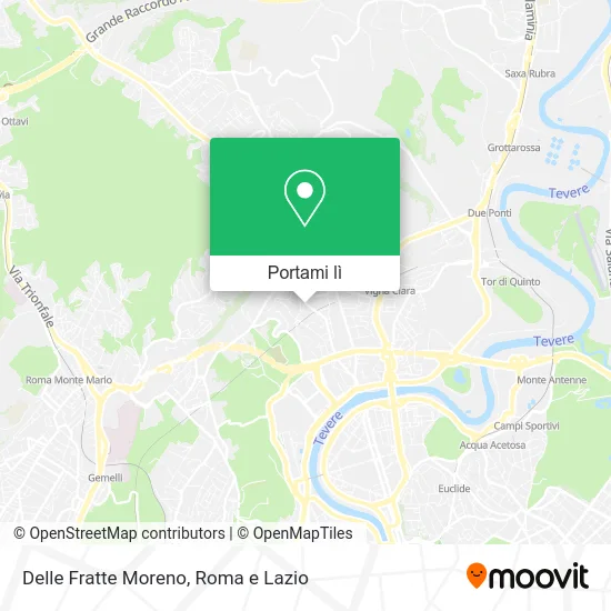 Mappa Delle Fratte Moreno