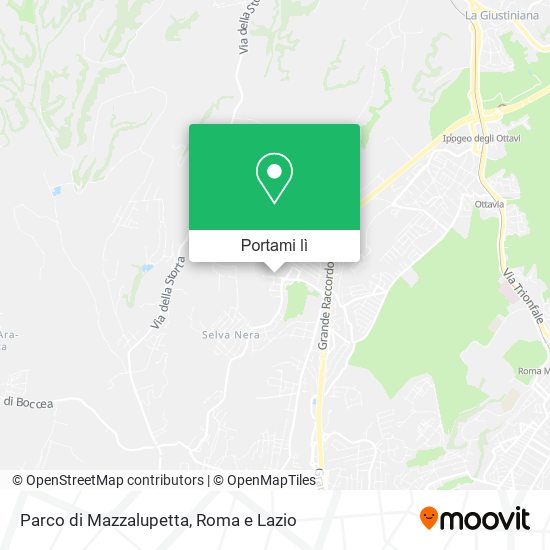 Mappa Parco di Mazzalupetta