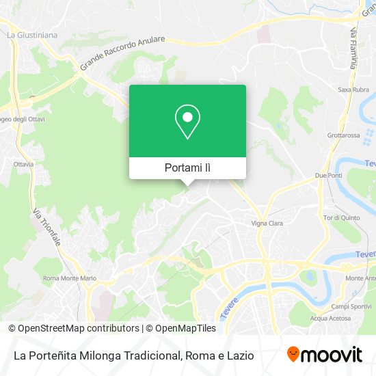 Mappa La Porteñita Milonga Tradicional