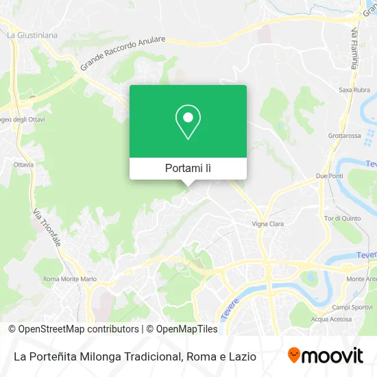 Mappa La Porteñita Milonga Tradicional