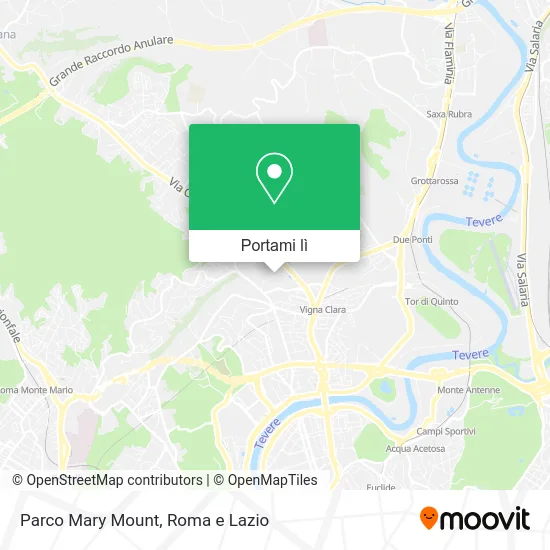 Mappa Parco Mary Mount