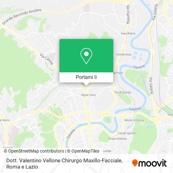 Mappa Dott. Valentino Vellone Chirurgo Maxillo-Facciale