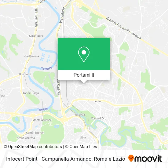 Mappa Infocert Point - Campanella Armando