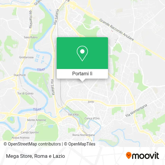 Mappa Mega Store