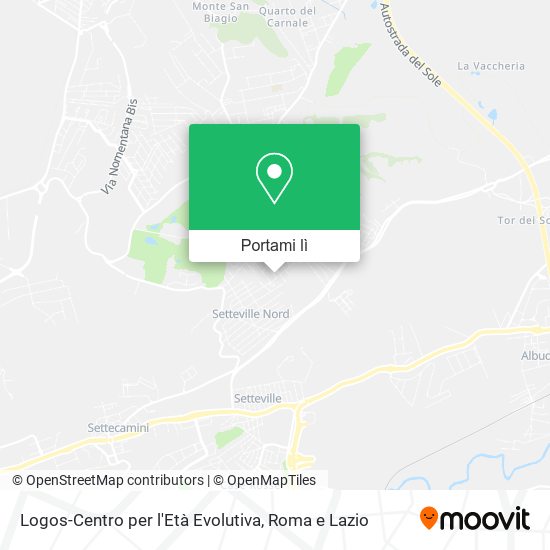 Mappa Logos-Centro per l'Età Evolutiva