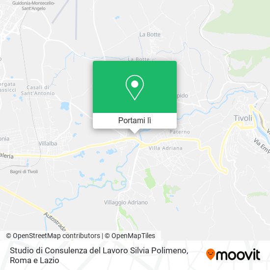 Mappa Studio di Consulenza del Lavoro Silvia Polimeno