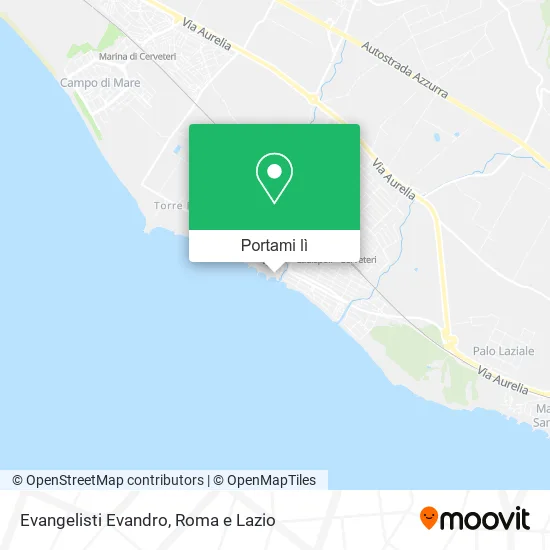 Mappa Evangelisti Evandro