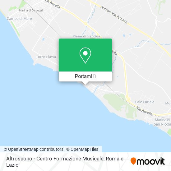 Mappa Altrosuono - Centro Formazione Musicale