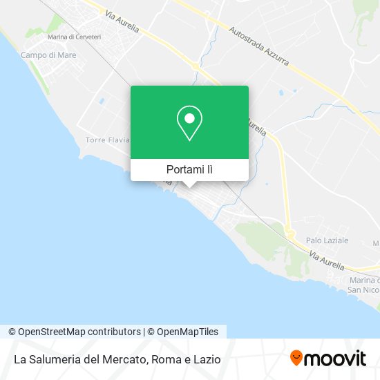 Mappa La Salumeria del Mercato