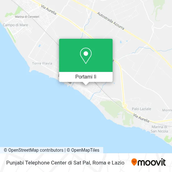 Mappa Punjabi Telephone Center di Sat Pal