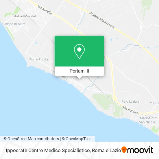 Mappa Ippocrate Centro Medico Specialistico