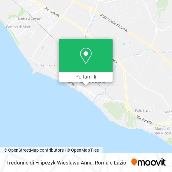 Mappa Tredonne di Filipczyk Wieslawa Anna