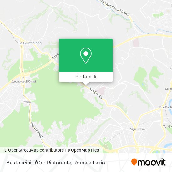 Mappa Bastoncini D'Oro Ristorante