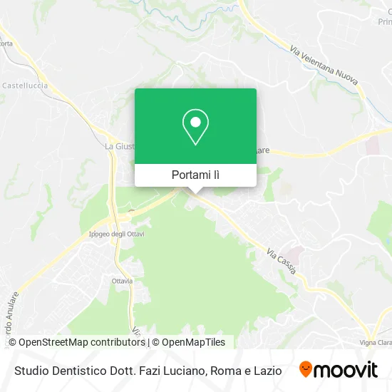 Mappa Studio Dentistico Dott. Fazi Luciano