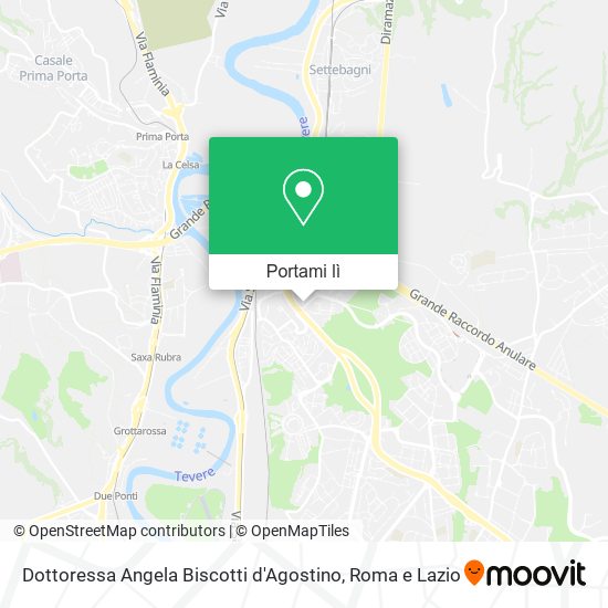 Mappa Dottoressa Angela Biscotti d'Agostino