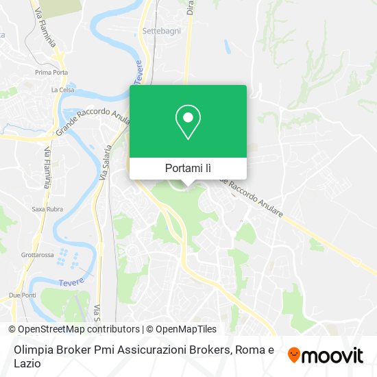 Mappa Olimpia Broker Pmi Assicurazioni Brokers