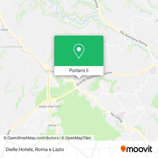 Mappa Dielle Hotels