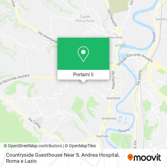 Mappa Countryside Guesthouse Near S. Andrea Hospital