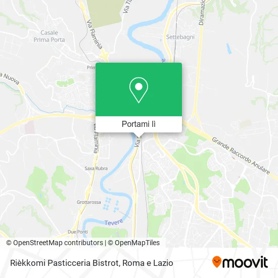 Mappa Rièkkomi Pasticceria Bistrot