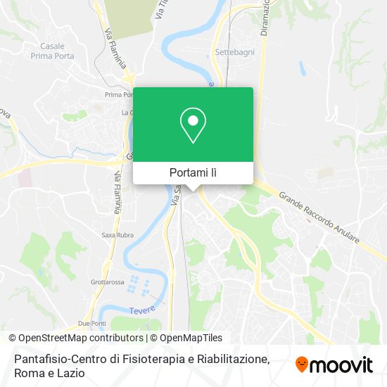 Mappa Pantafisio-Centro di Fisioterapia e Riabilitazione