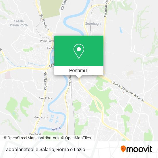 Mappa Zooplanetcolle Salario