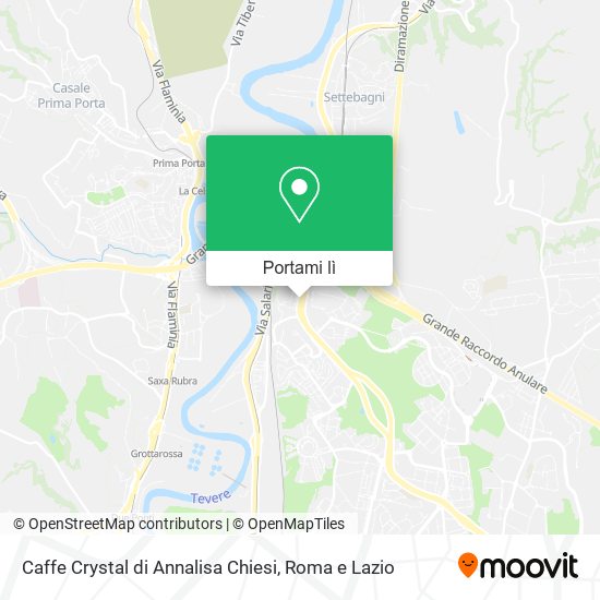 Mappa Caffe Crystal di Annalisa Chiesi