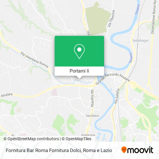 Mappa Fornitura Bar Roma Fornitura Dolci