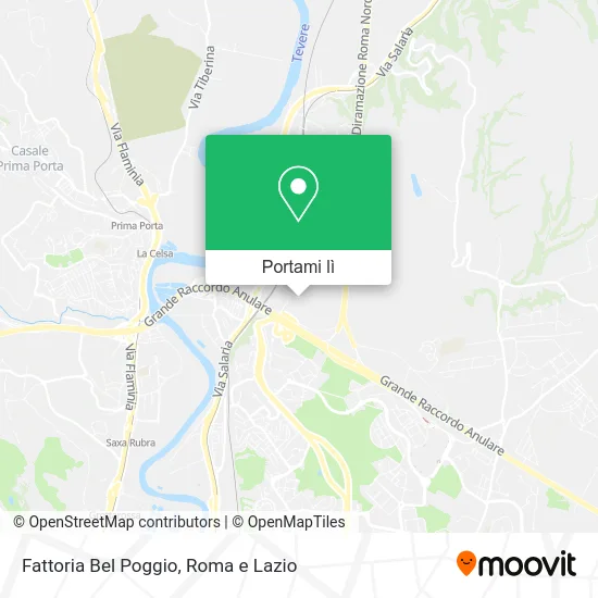Mappa Fattoria Bel Poggio