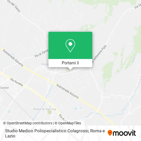 Mappa Studio Medico Polispecialistico Colagrossi