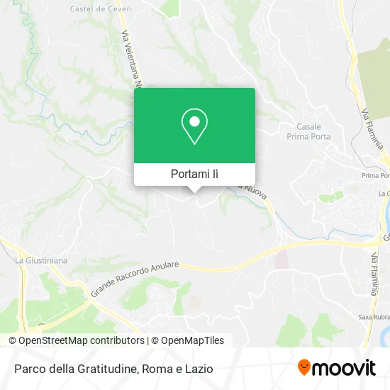 Mappa Parco della Gratitudine