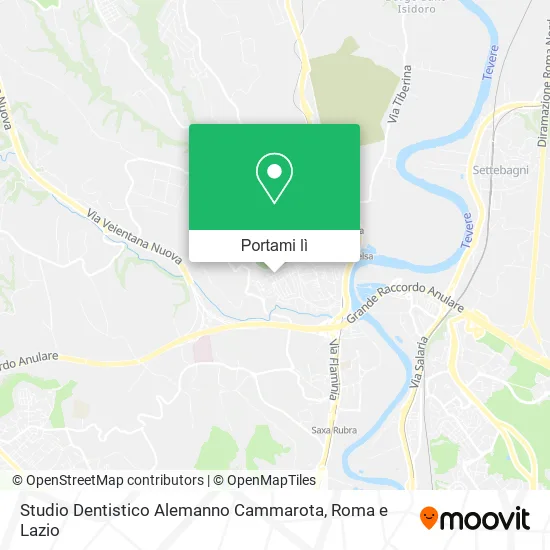 Mappa Studio Dentistico Alemanno Cammarota