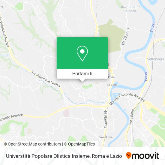 Mappa Universtità Popolare Olistica Insieme