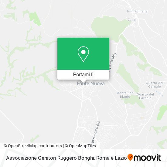 Mappa Associazione Genitori Ruggero Bonghi