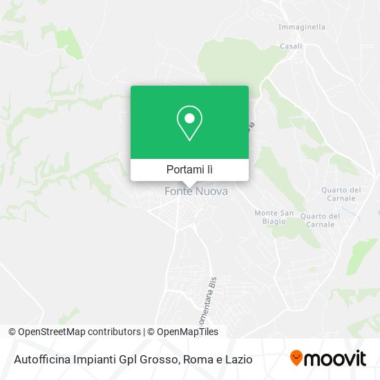 Mappa Autofficina Impianti Gpl Grosso