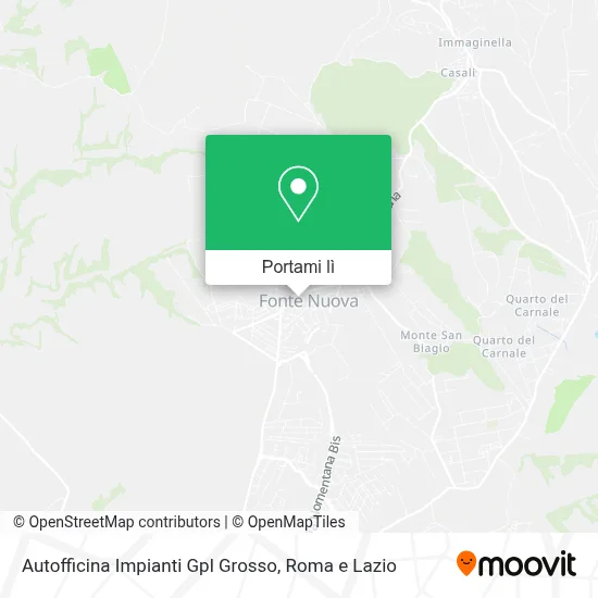Mappa Autofficina Impianti Gpl Grosso
