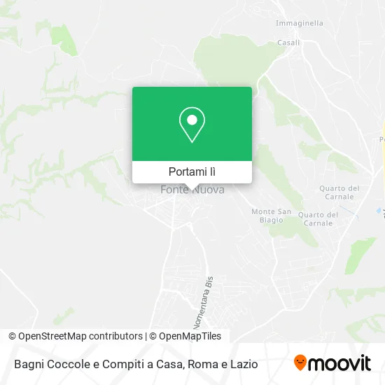 Mappa Bagni Coccole e Compiti a Casa