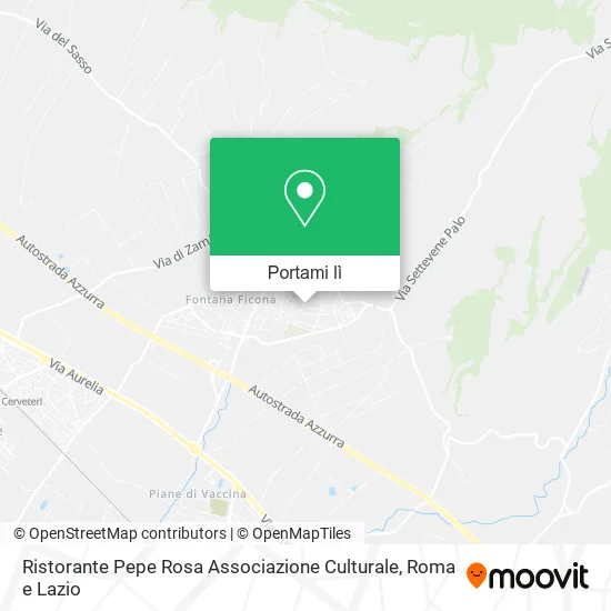 Mappa Ristorante Pepe Rosa Associazione Culturale