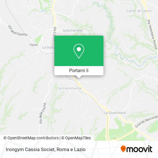 Mappa Irongym Cassia Societ