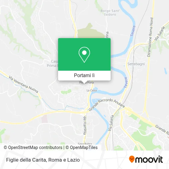 Mappa Figlie della Carita