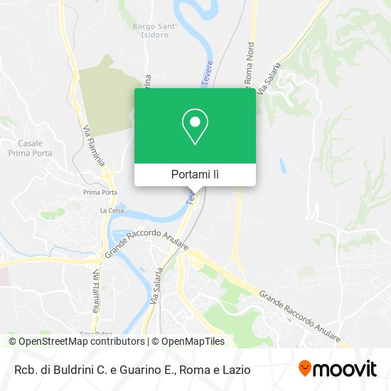 Mappa Rcb. di Buldrini C. e Guarino E.