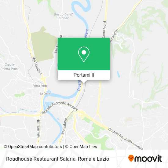 Mappa Roadhouse Restaurant Salaria