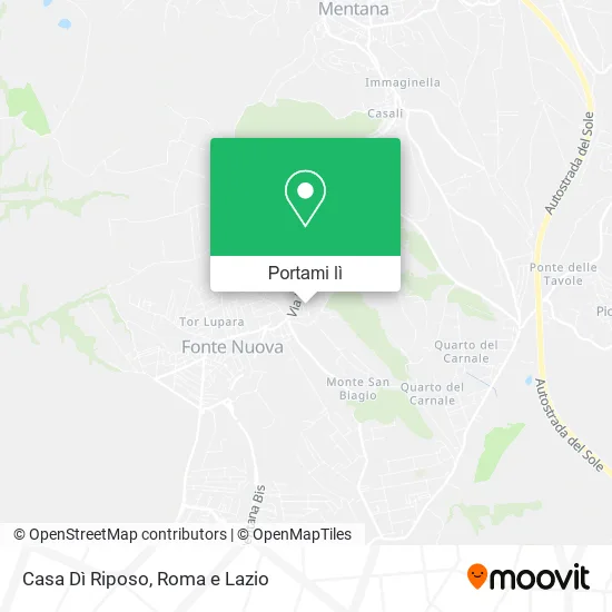 Mappa Casa Dì Riposo
