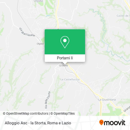 Mappa Alloggio Asc - la Storta