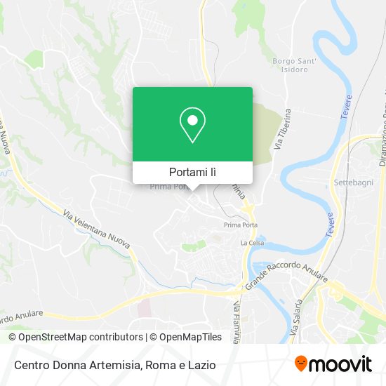 Mappa Centro Donna Artemisia