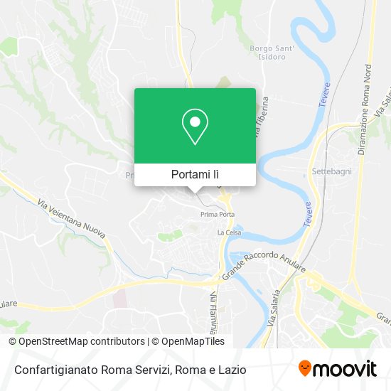 Mappa Confartigianato Roma Servizi